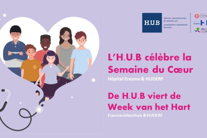 Journée de la santé cardiaque 2025 Hôpital Erasme HUDERF H.U.B